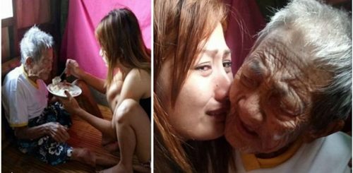Старик Делает Куни Внучке